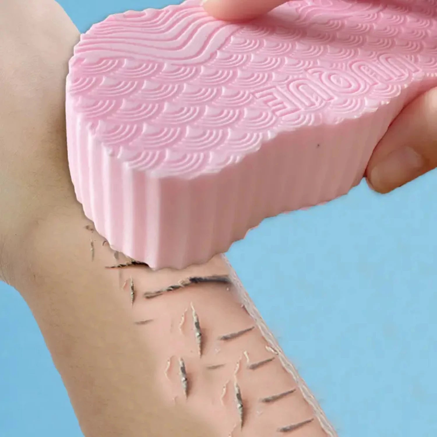 Thickened Exfoliating Bath Sponge - 1Pc, Gentle Baby Elephant Cleaning Sponge for a Luxurious Shower Experience